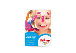plakaty, ulotki Centrum Animacji Twórczej ANIMA KIDS