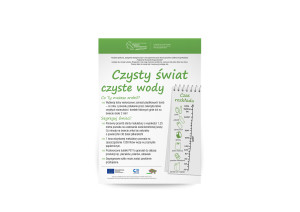 plakat czysty świat czyste wody LGR