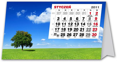 Kalendarz biurkowy piramidka 3